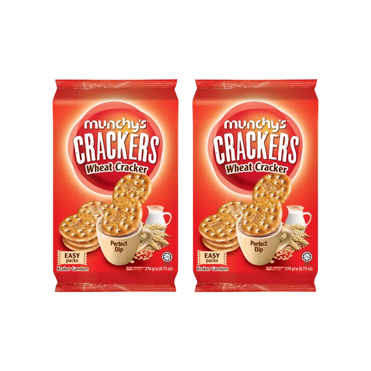 Munchy's Wheat Crackers - Pack of 2