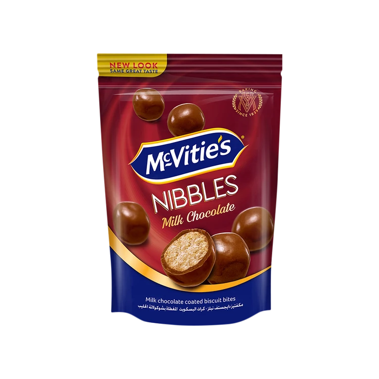 McVitie's Nibbles Biscuit Bites (Milk Chocolate)