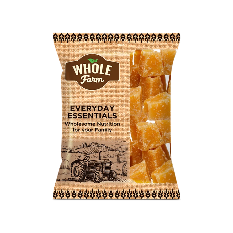 Whole Farm Premium Jaggery Cubes / Burfi Gud (Bella)