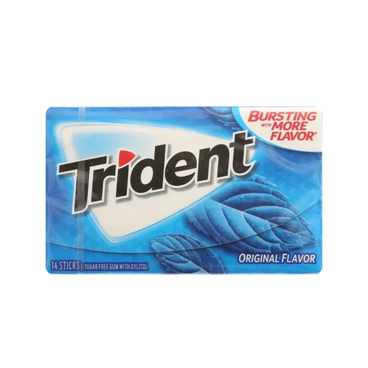Trident Original Flavour Gum (Sugar Free)