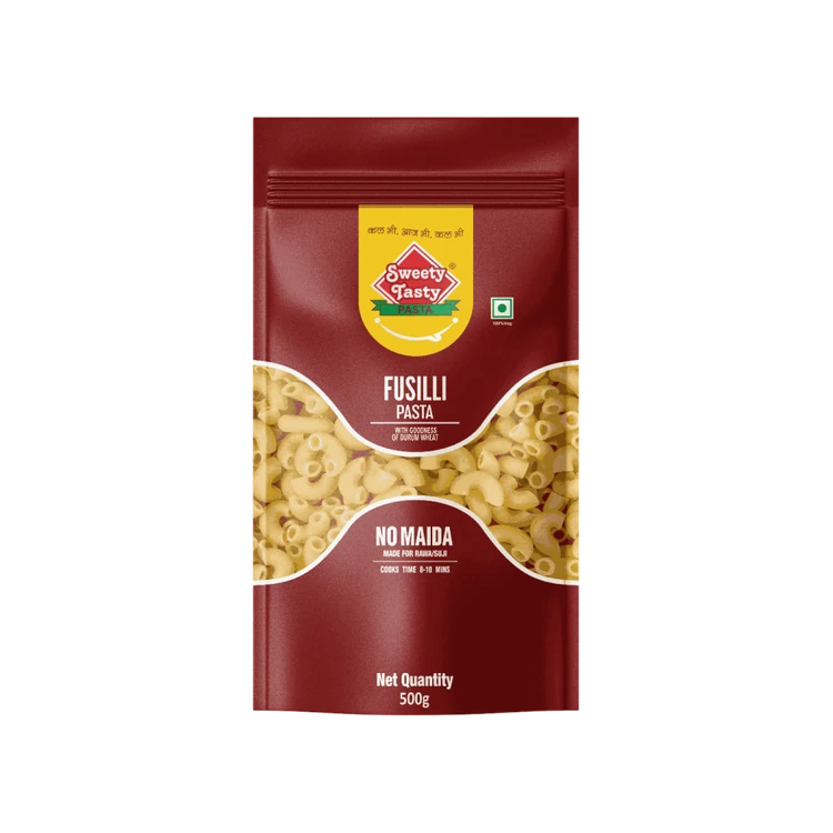 Sweety Tasty No Maida Fusilli Pasta
