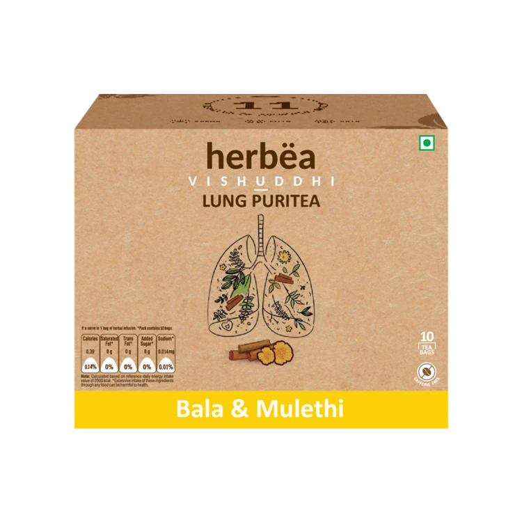 HERBEA Lung Puritea Tea Bags