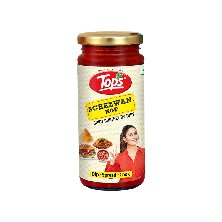 Tops Hot & Spicy Schezwan Chutney