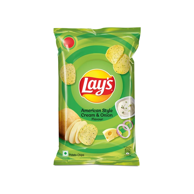 Lay's American Style Cream & Onion Flavour Potato Chips