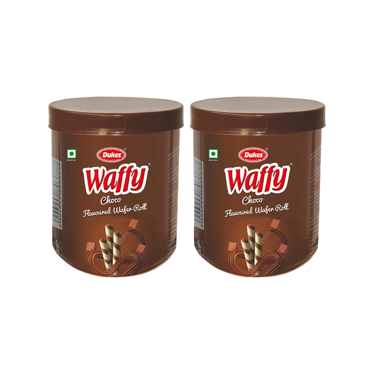 Dukes Waffy Choco Wafer Roll - Pack of 2