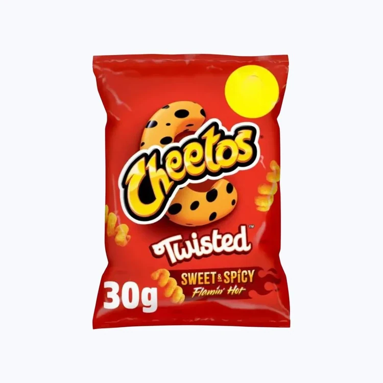Cheetos Flamin' Hot Twisted Corn Puffs