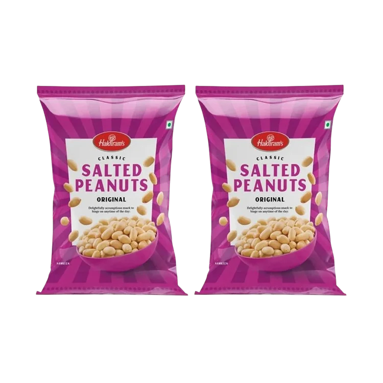 Haldiram's Classic Salted Peanuts - Pack of 2