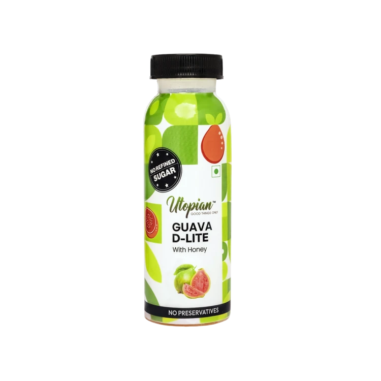 Utopian Guava D-Lite Juice With Honey