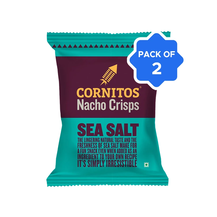 Cornitos Sea Salt Nachos - Pack of 3