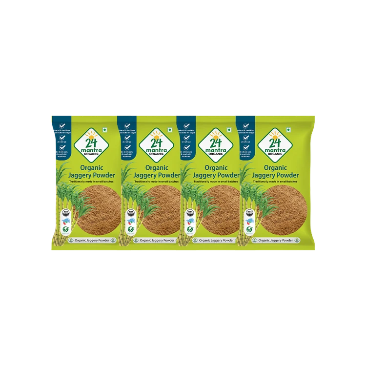 24 Mantra Organic Jaggery Powder 500 g (Bella)