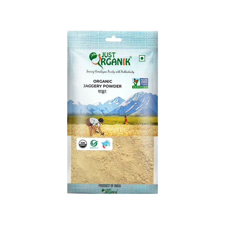 Just Organik Organic Jaggery Powder