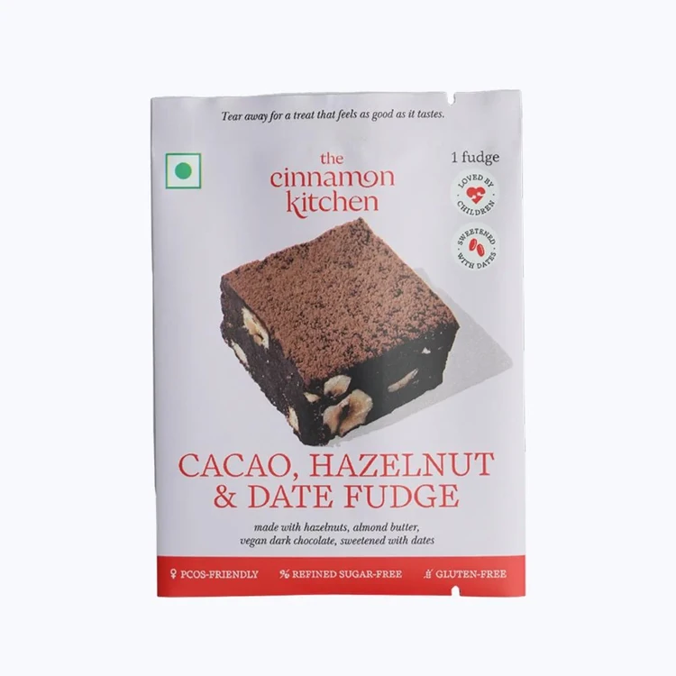 The Cinnamon Kitchen Cacao, Hazelnut & Date Fudge Brownie