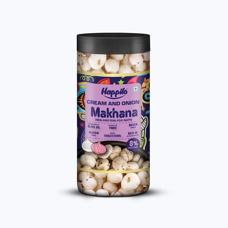 Happilo Cream & Onion Flavoured Makhana