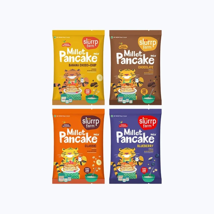 Slurrp Farm Pancake Mix Trial Pack Combo