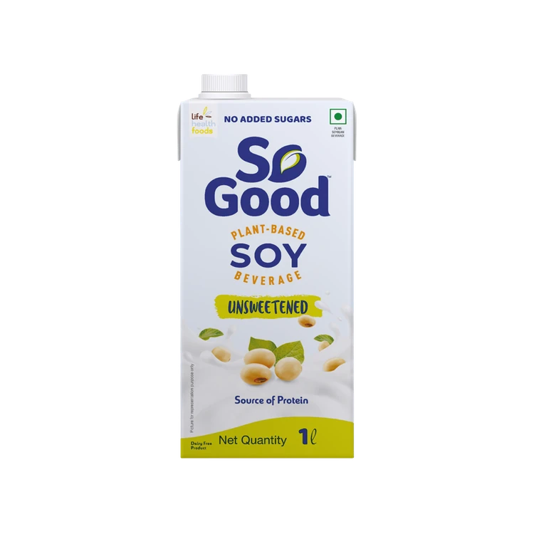 So Good Natural Unsweetened Soy Beverage