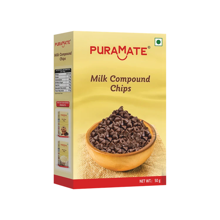 Puramate Milk Compound Choco Chips