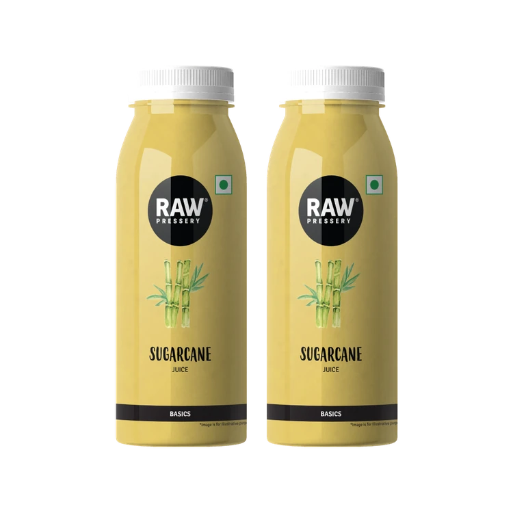 Raw Pressery Sugarcane Juice - Pack of 2