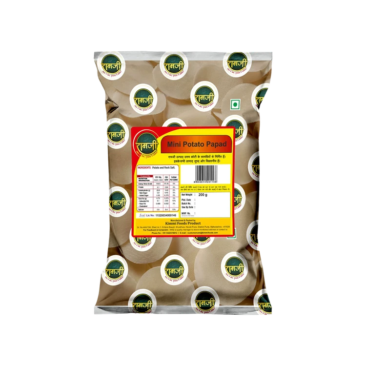 Ramji Mini Potato Papad