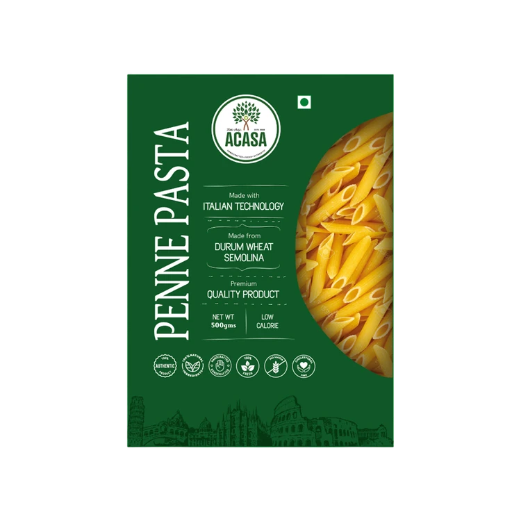 Acasa By Little Italy Samolina Penne Pasta