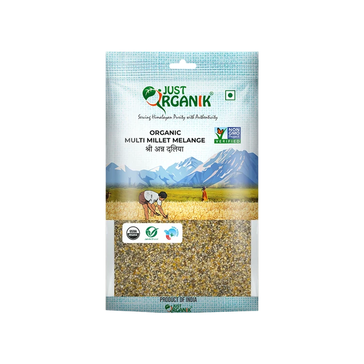 Just Organik Organic Daliya Multimillet Melange