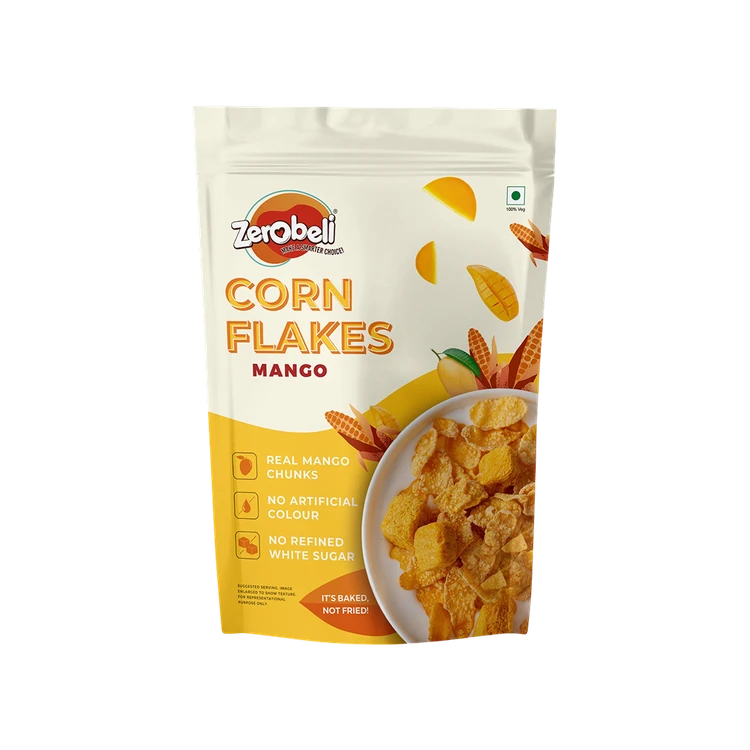 Zerobeli Real Mango Corn Flakes