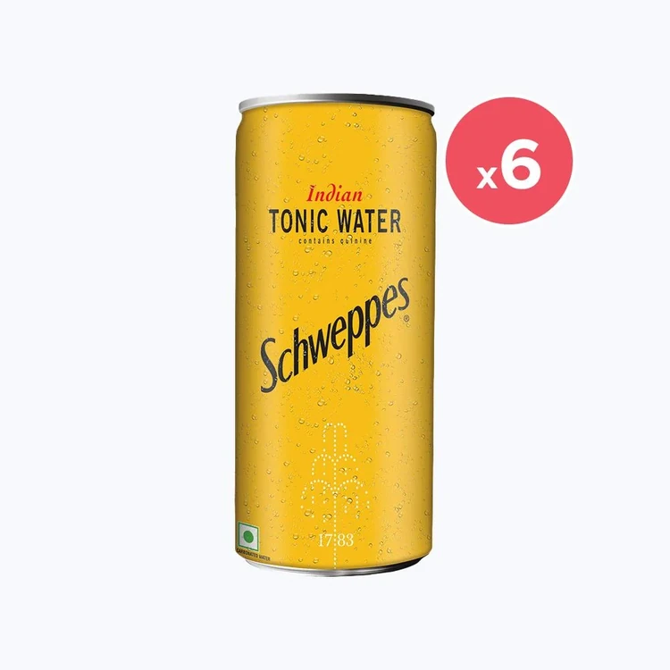 Schweppes Indian Tonic Water Pack of 6