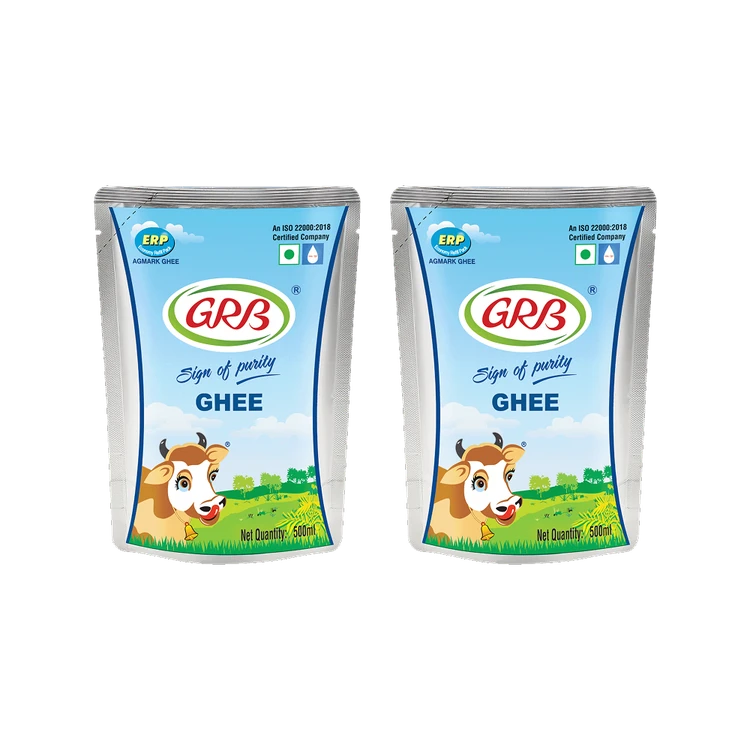 GRB Cow Ghee - Pack of 2 (Hasuvina Tuppa)