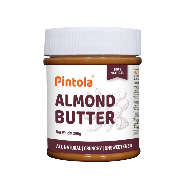 Pintola All Natural Crunchy Almond Butter