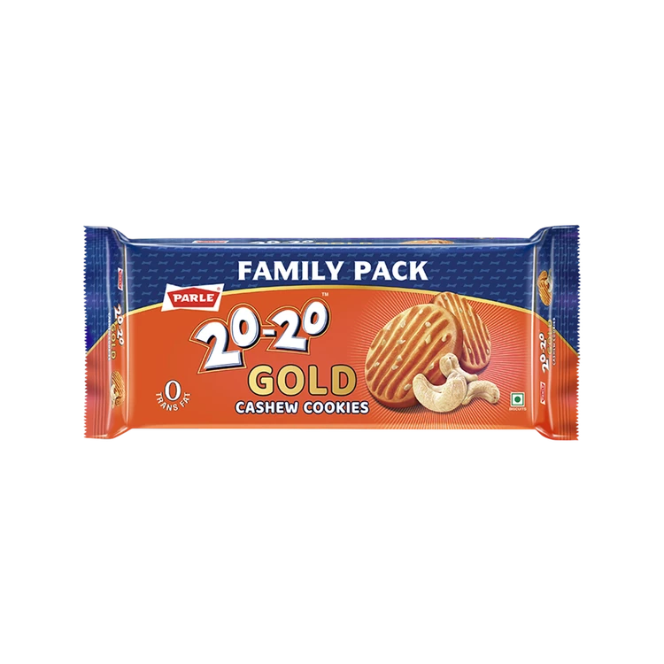Parle 20-20 Gold Cashew Cookies