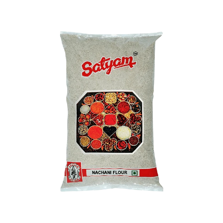 Satyam Ragi Flour/Nachani Flour - Pack of 2 (Ragi Hittu)