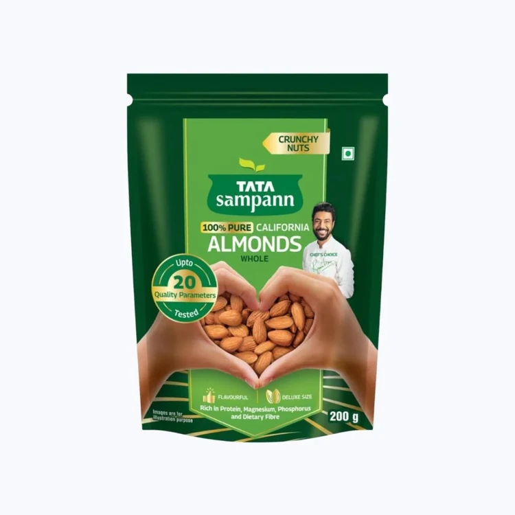Tata Sampann Pure California Almonds (Badami)