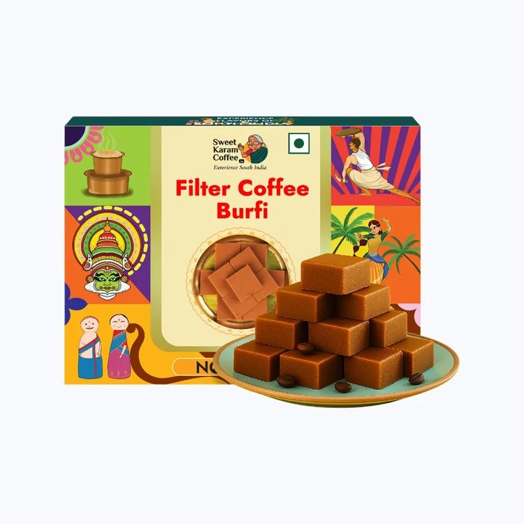 Filter Coffee Burfi by Sweet Karam Coffee