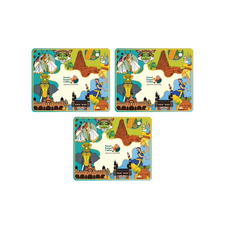 Sweet Karam Coffee Confluence of South Gift Pack - Pack of 3