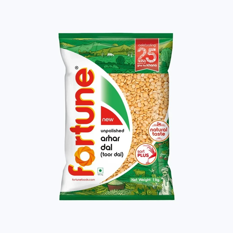 Fortune Unpolished Arhar Dal/ Toor Dal (Togari Bele)