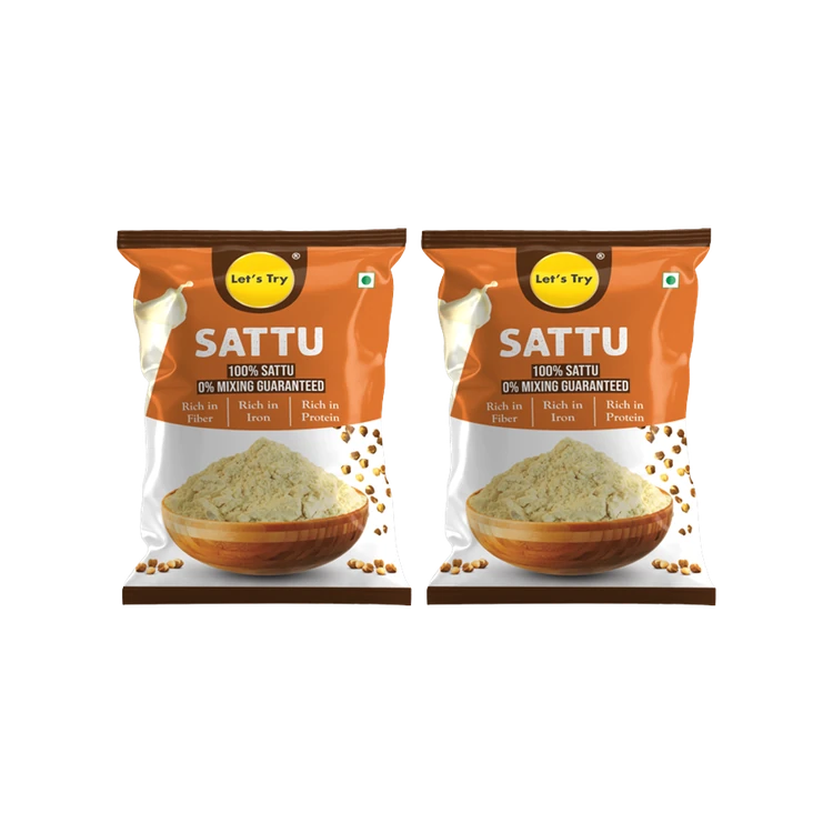 Let's Try 0% Mixed Sattu - Pack of 2 (Sattu Hittu)