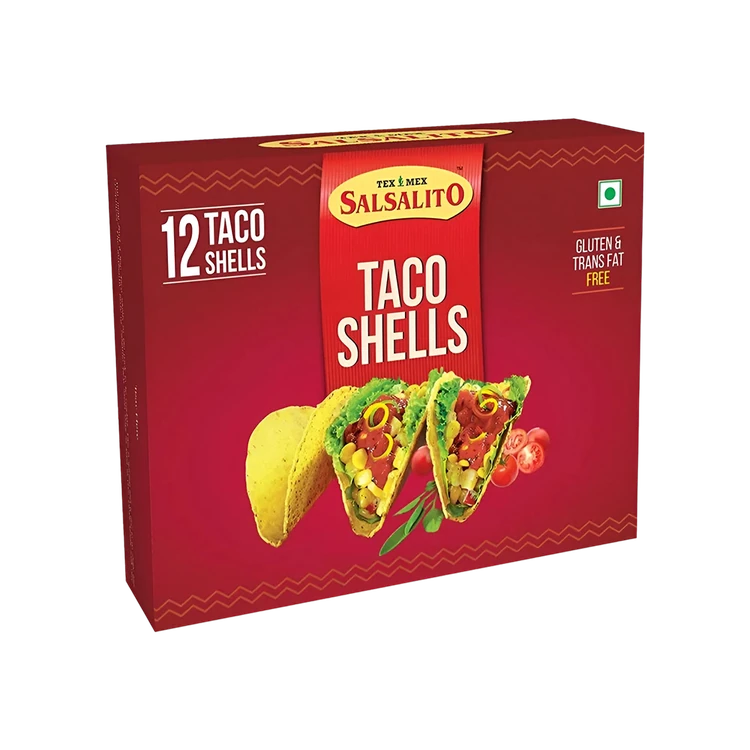 Salsalito Reguler 6" Taco Shells (12 pieces)