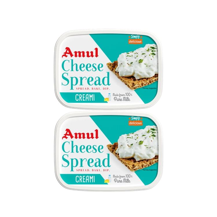 Amul Creami Cheese Spread - Pack of 2