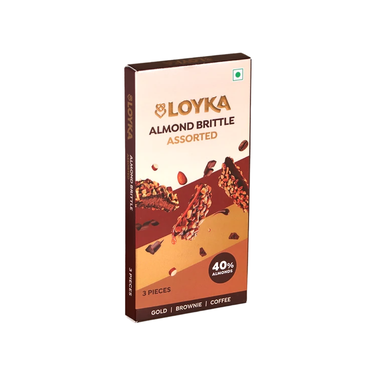 Loyka Almond Brittle Milk Chocolate Pack