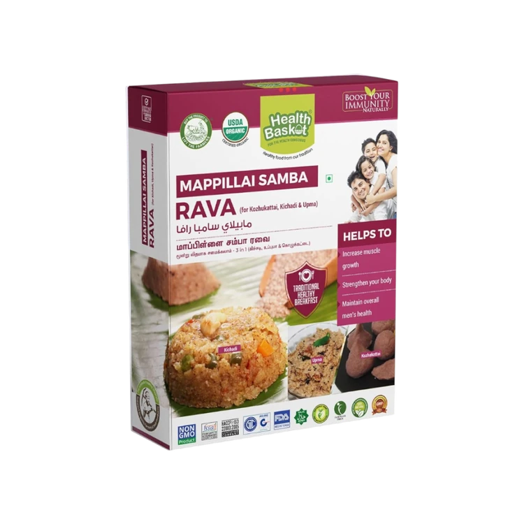 Health Basket Mappillai Samba Rava