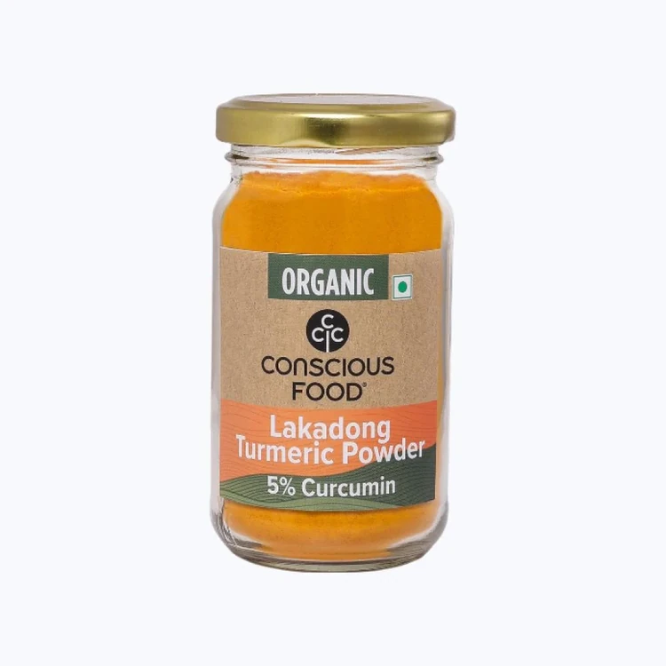 Conscious Food Organic Turmeric Powder (High curcumin)