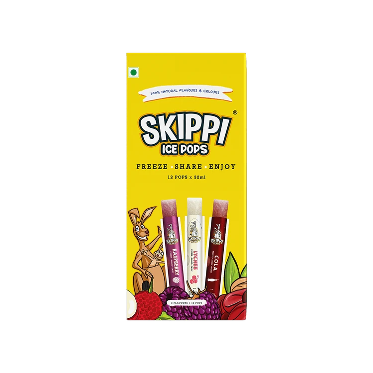 Skippi Natural Flavour Ice Pops