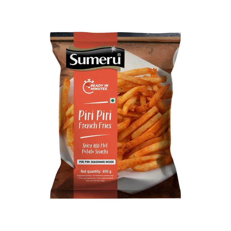 Sumeru Masala Piri Piri French Fries (Frozen)