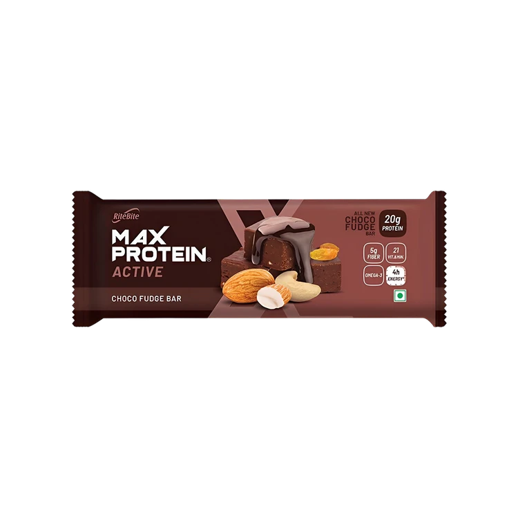 RiteBite Max Protein Active Choco Fudge 20 g Protein Bar