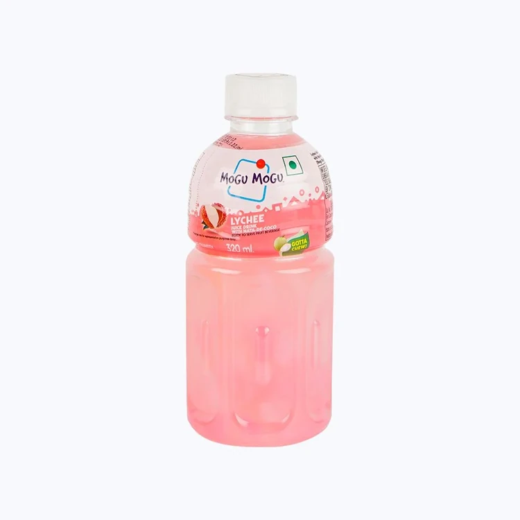 Mogu Mogu Lychee Fruit Drink with Nata De Coco