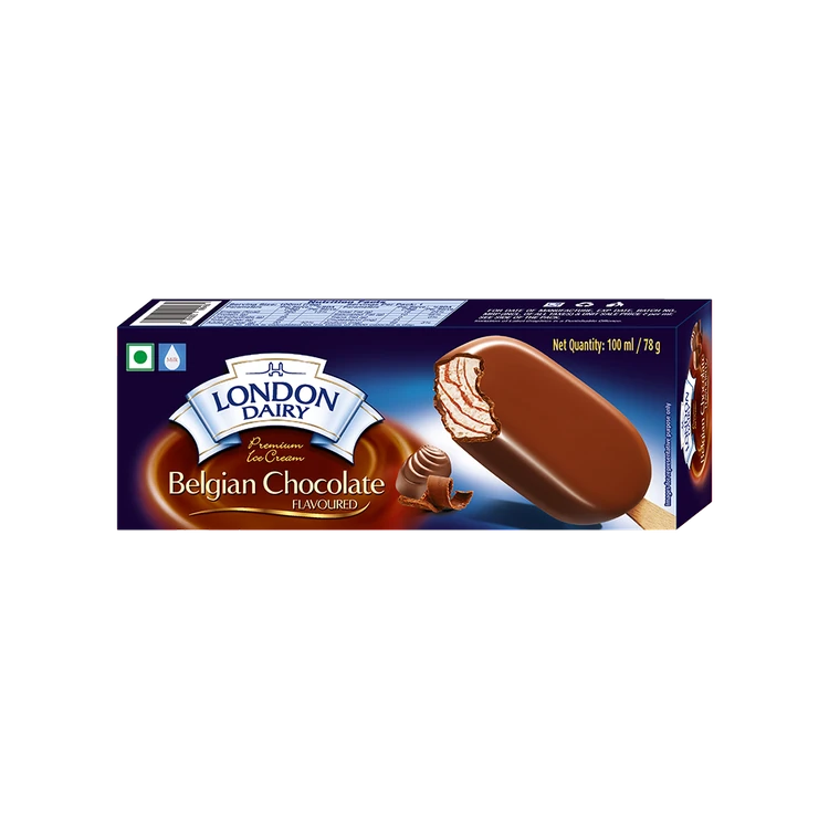London Dairy Belgian Chocolate Ice Cream Stick