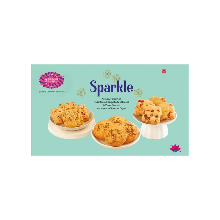 Karachi Bakery Sparkle Assorted Biscuits Gift Pack