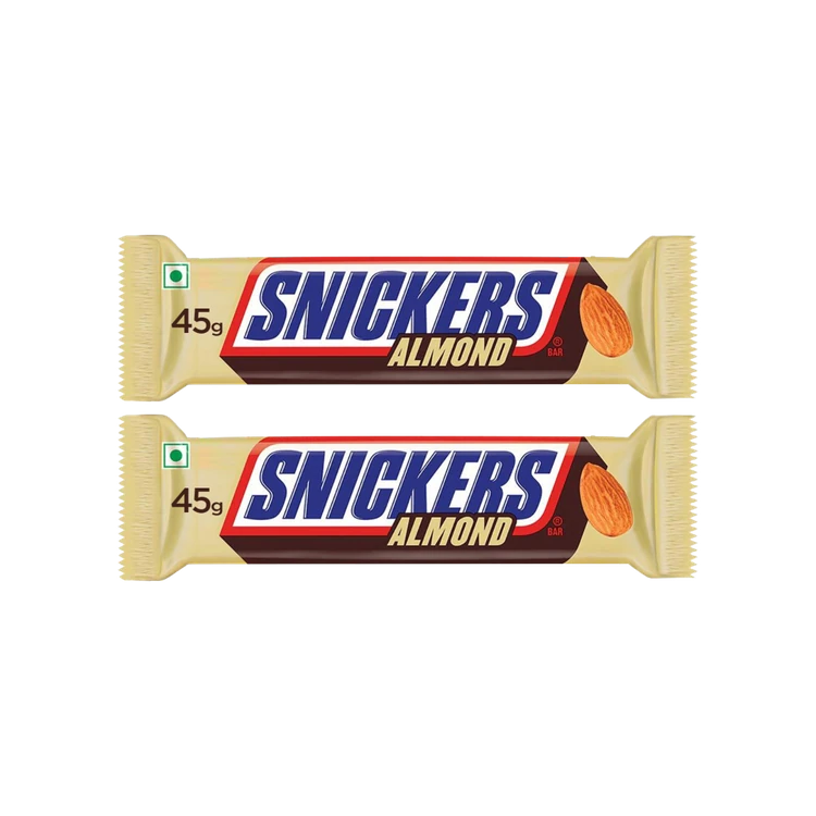 Snickers Almond Filled Bar - Pack of 2