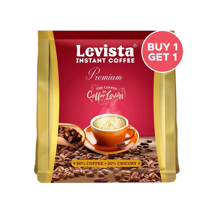 Levista Premium Instant Coffee - Buy 1 Get 1 Free