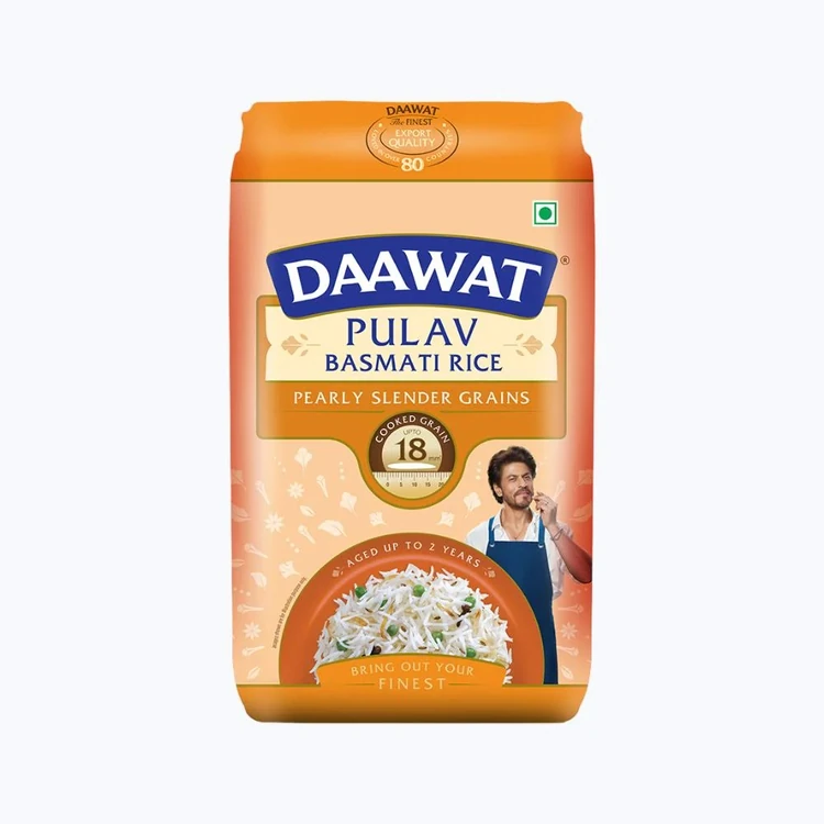 Daawat Pulav Basmati Rice (Extra Long Grain) (Basmati Akki)