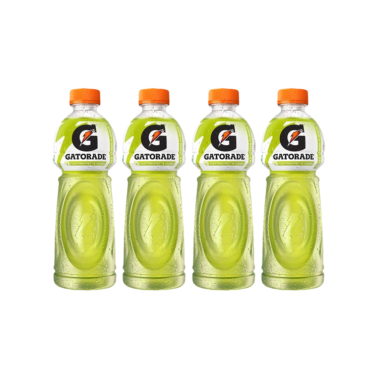 Gatorade Lemon Flavour Sports Drink - Pack of 4